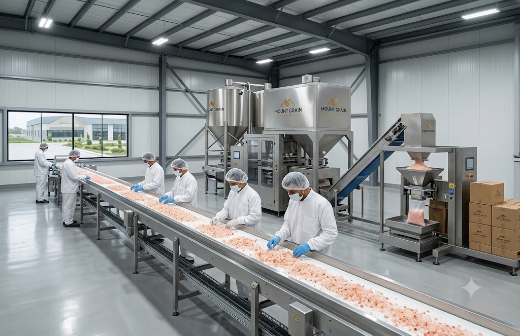MountGrain production line