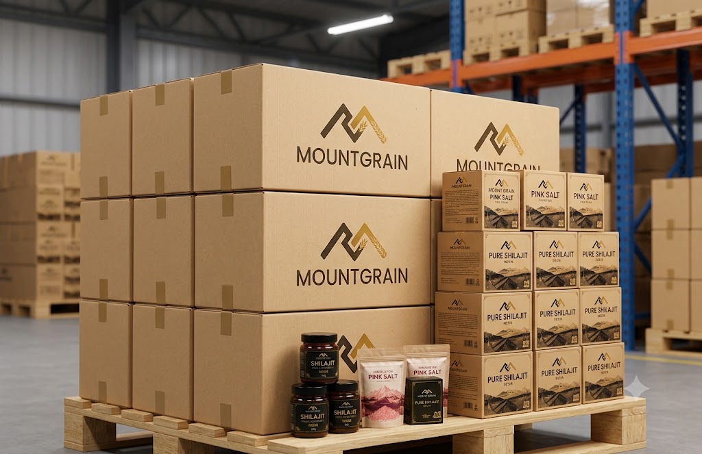 MountGrain packaged salt ready for export