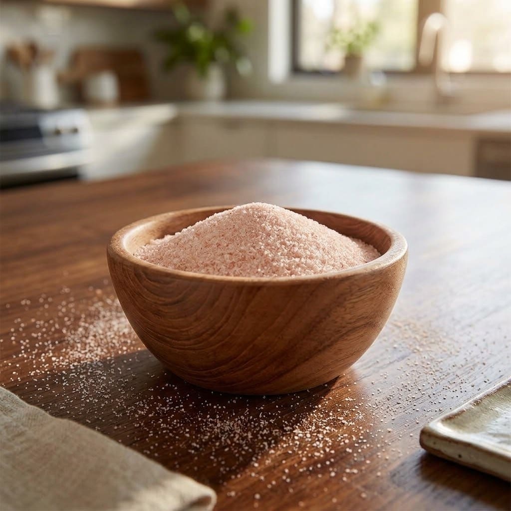 Fine grain Himalayan rock salt for food processing