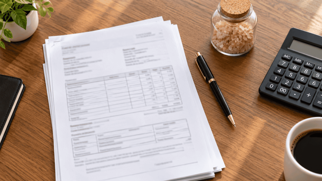 Export documents for a Himalayan salt shipment