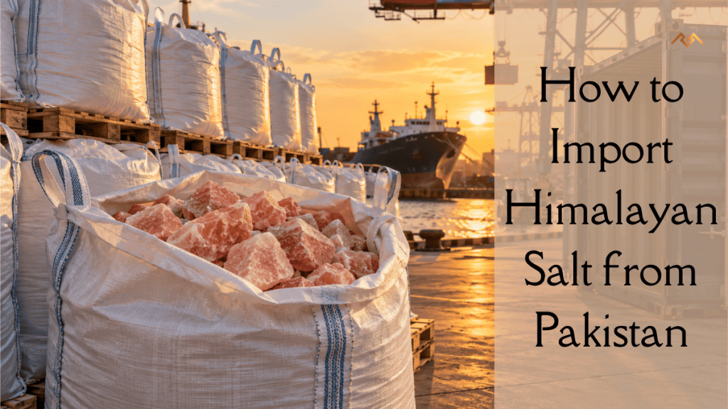 Himalayan salt bulk bags ready for export from Pakistan